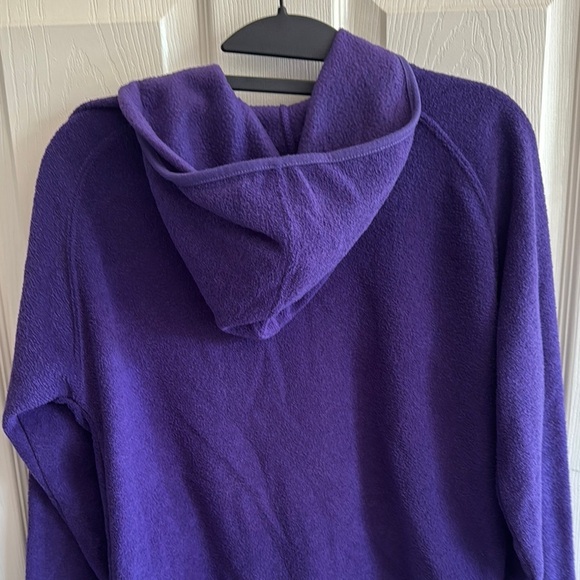 Purple NFL Ravens Fleece Zip-Up Jacket - Picture 4 of 4